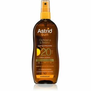 Astrid Sun olej na opaľovanie pre intenzívne opálenie SPF 20 200 ml vyobraziť