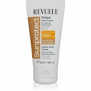 Revuele Sunprotect Tinted Face Cream tónovací ochranný krém SPF 50+ odtieň Golden Tint 50 ml vyobraziť