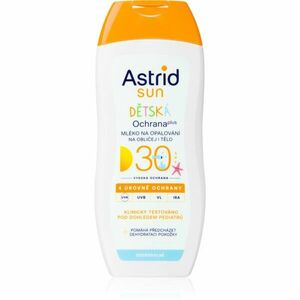 Astrid Sun detské mlieko na opaľovanie SPF 30 na tvár a telo 200 ml vyobraziť
