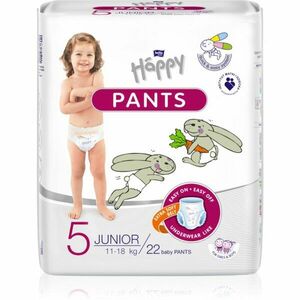Bella Baby Happy Pants Size 5 Junior jednorazové plienkové nohavičky 11-18 kg 22 ks vyobraziť
