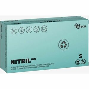 Espeon Nitril BIO Green nitrilové nepudrované rukavice veľkosť S 2x50 ks vyobraziť
