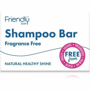 Friendly Soap Natural Shampoo Bar Fragrance Free prírodné mydlo na vlasy 95 g vyobraziť