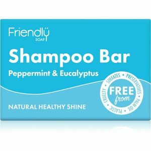 Friendly Soap Natural Shampoo Bar Peppermint & Eucalyptus prírodné mydlo na vlasy 95 g vyobraziť