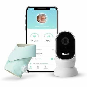 Owlet Monitor Duo Smart Sock 3 & Cam sada pre bábätká Mint 1 ks vyobraziť