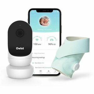 Owlet Monitor Duo Smart Sock 3 & Cam 2 sada pre bábätká Mint 1 ks vyobraziť