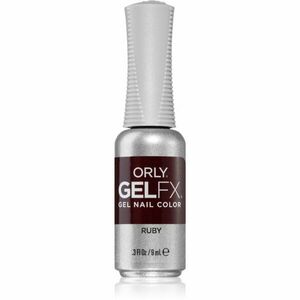 Orly Gelfx Gel gélový lak na nechty s použitím UV/LED lampy odtieň Ruby 9 ml vyobraziť