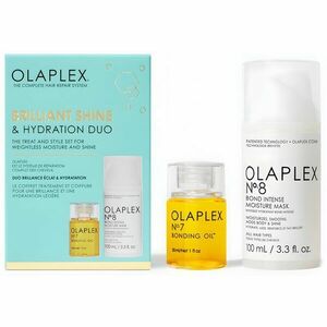 Olaplex Brilliant Shine & Hydration Duo vlasová starostlivosť(pre hydratáciu a lesk) vyobraziť