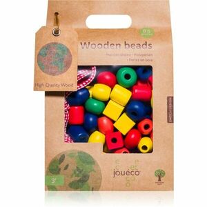 Jouéco Wooden Beads aktivity hračka z dreva 36 m+ 85 ks vyobraziť