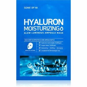 Some By Mi Glow Luminous Hyaluron Moisturizing hydratačná plátienková maska s kyselinou hyalurónovou 25 g vyobraziť