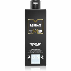 label.m Diamond Dust čistiaci šampón pre všetky typy vlasov 300 ml vyobraziť