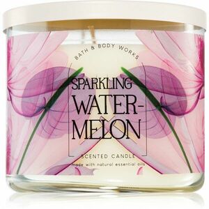 Bath & Body Works Sparkling Watermelon vonná sviečka 411 g vyobraziť