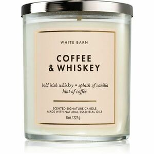 Bath & Body Works Coffee & Whiskey vonná sviečka 227 g vyobraziť