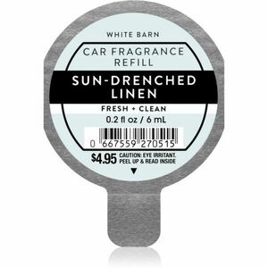 Bath & Body Works Sun Drenched Linen vôňa do auta náhradná náplň 6 ml vyobraziť