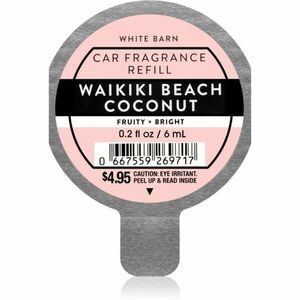 Bath & Body Works Waikiki Beach Coconut vôňa do auta náhradná náplň 6 ml vyobraziť