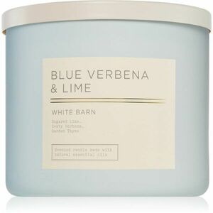Bath & Body Works Blue Verbena & Lime vonná sviečka 411 g vyobraziť