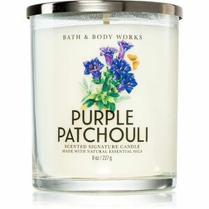 Bath & Body Works Purple Patchouli vonná sviečka 227 g vyobraziť