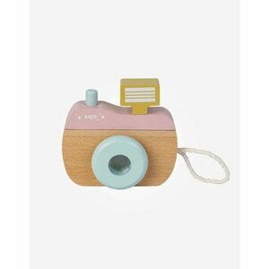Saro Baby Wooden Camera fotoaparát z dreva 24 m+ Pink 1 ks vyobraziť