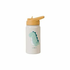 Saro Baby Thermos Bottle with Straw termoska s rúrkou Sand 350 ml vyobraziť