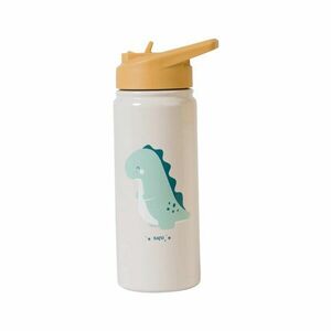 Saro Baby Thermos Bottle with Straw termoska s rúrkou Sand 500 ml vyobraziť