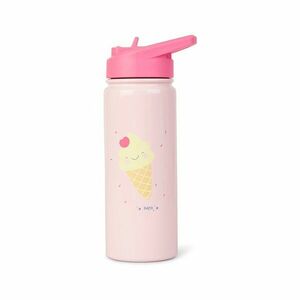 Saro Baby Thermos Bottle with Straw termoska s rúrkou Pink 500 ml vyobraziť