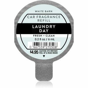 Bath & Body Works Laundry Day vôňa do auta náhradná náplň 6 ml vyobraziť