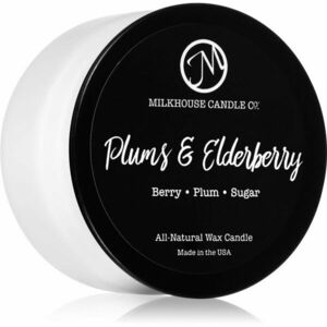 Milkhouse Candle Co. Creamery Plums & Elderberry vonná sviečka Sampler Tin 42 g vyobraziť