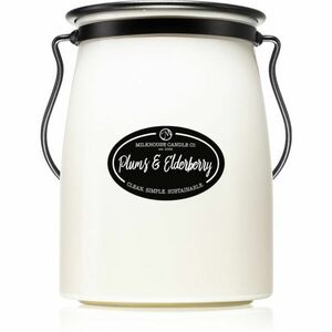 Milkhouse Candle Co. Creamery Plums & Elderberry vonná sviečka Butter Jar 624 g vyobraziť