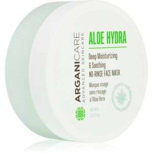 Arganicare Aloe Hydra No-Rinse Face Mask hĺbkovo hydratačná maska s upokojujúcim účinkom 150 ml vyobraziť