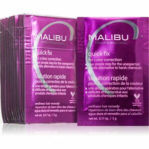 Malibu C Quick Fix regeneračná a čistiaca kúra na vlasy 12x5 g vyobraziť
