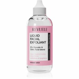 Revuele Liquid Facial Exfoliant 5% Glycolic + Citric Acid blend exfoliačné peelingové sérum pre zmiešanú pleť 125 ml vyobraziť