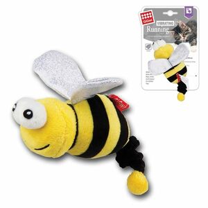 GIGWI Running Vibrujúca hračka po mačky žltá včela 1 ks vyobraziť