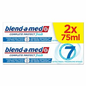 BLEND-A-MED Zubná pasta Complete Protect 7 Extra Fresh 2 x 75 ml vyobraziť
