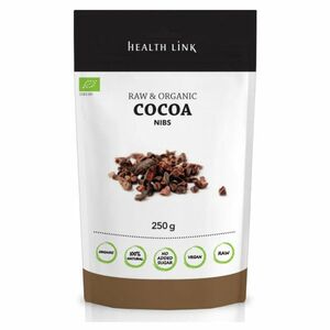 HEALTH LINK BIO RAW kakaové bôby drvené 250 g vyobraziť