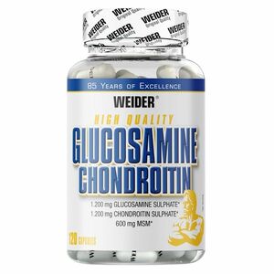 WEIDER Glucosamine Chondroitin + MSM kĺbová výživa 120 tabliet vyobraziť