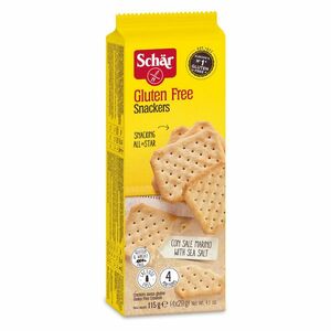 SCHÄR Snackers bezlepkové krekry 115 g vyobraziť