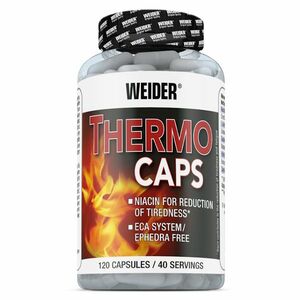 WEIDER Thermo Caps termogénny spalovač tuku 120 kapsúl vyobraziť