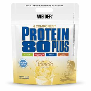 WEIDER Protein 80 plus vanilka 2000 g vyobraziť