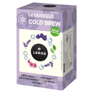 LEROS Levandule Cold Brew bylinný čaj 20 sáčků vyobraziť