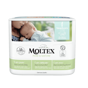 MOLTEX Pure & Nature Newborn 2 - 5 kg 22 ks vyobraziť