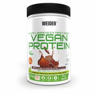 WEIDER Vegan proteín príchuť brownie chocolate 750 g vyobraziť