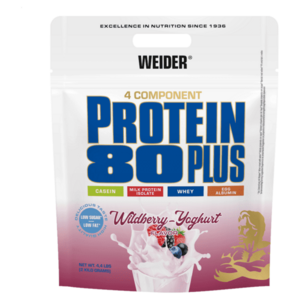 WEIDER Proteín 80 plus lesné plody a jogurt 2000 g vyobraziť