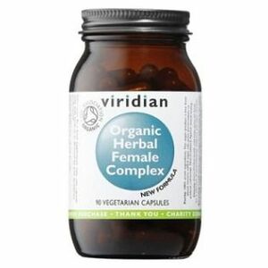 VIRIDIAN Nutrition organic herbal female complex 90 kapsúl vyobraziť