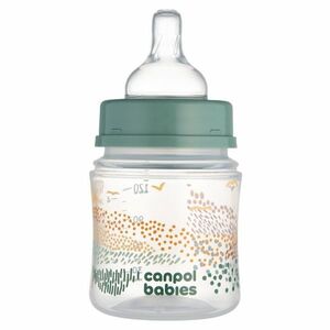 CANPOL BABIES Antikoliková fľaša EasyStart MOUNTAIS zelená 120 ml vyobraziť