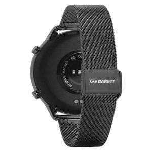 GARETT Smartwatch Veronica čierna oceľ chytré hodinky vyobraziť