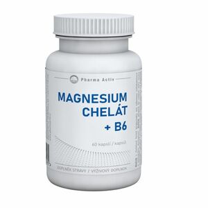 PHARMA ACTIV Magnesium chelát + B6 60 kapsúl vyobraziť