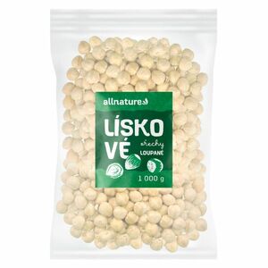 ALLNATURE Lieskové orechy lúpané 1000 g vyobraziť