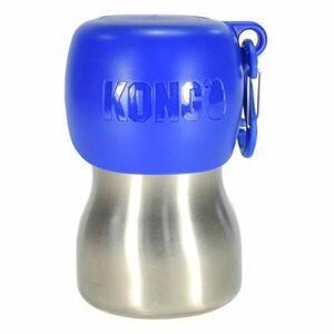 KONG Stainless Steel H2O Cestovná fľaša pre psov modrá 280 ml vyobraziť