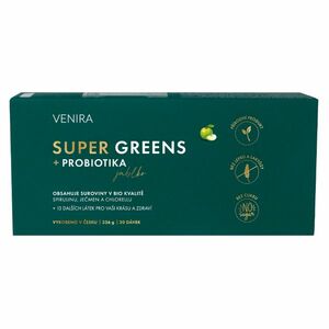 VENIRA Super Greens + probiotiká jablko 30 sáčkov vyobraziť