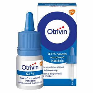 OTRIVIN 0, 1 % Nosová roztoková instilácia 1 mg 10 ml vyobraziť