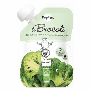 POPOTE Zeleninová kapsička brokolica od 8. mesiaca BIO 120 g vyobraziť